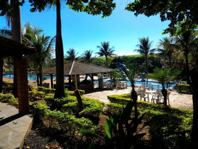 Varanda dos Apartamentos Hotel Fazenda Estância Montagner